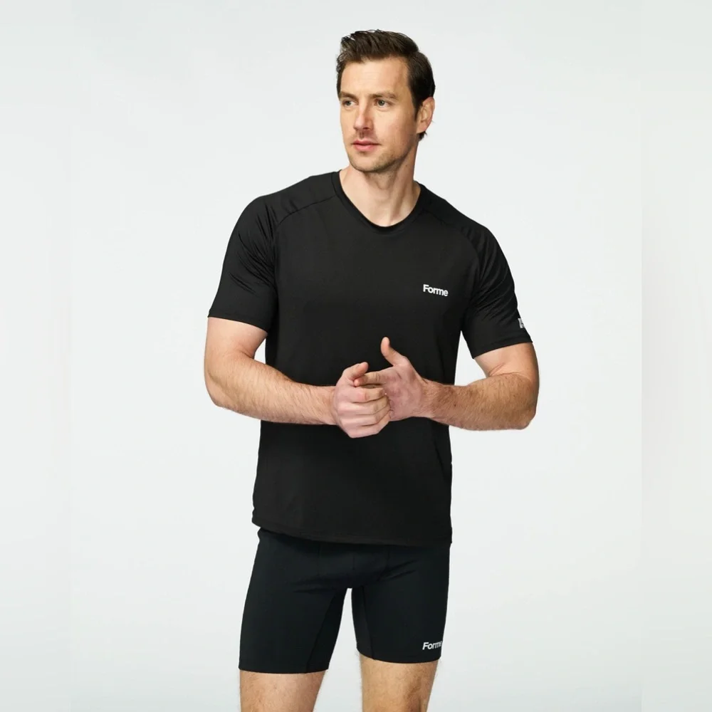 Forme Men's Black Performance Compression Shorts - Picture 10 of 10